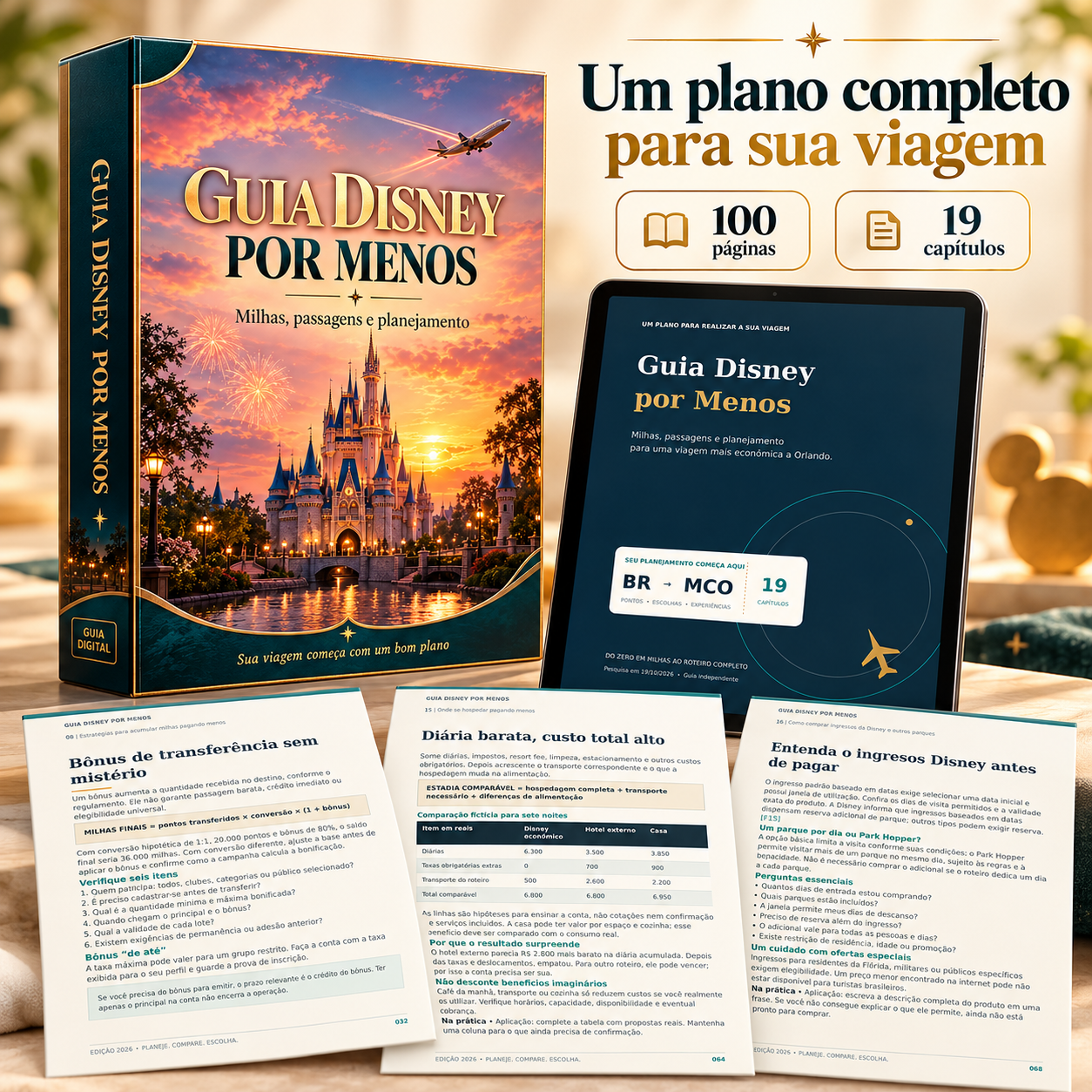 Kit do guia com páginas do PDF