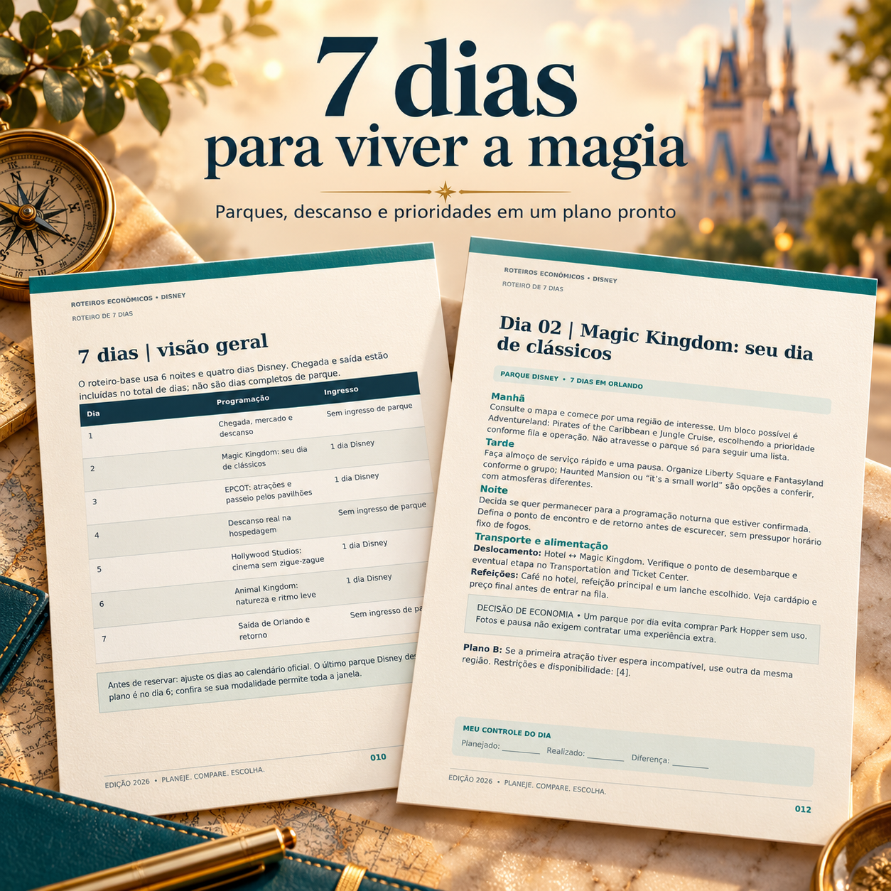 Roteiro de 7 dias — O essencial